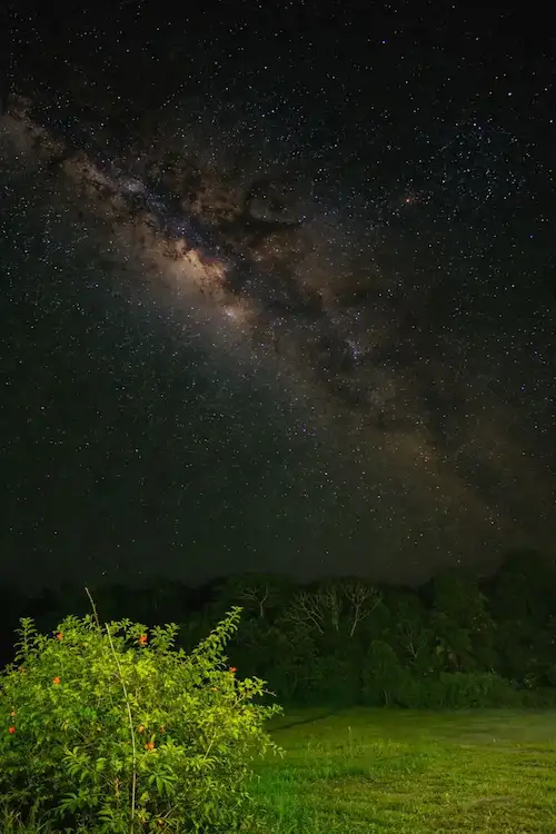 Foto da Lua estourada