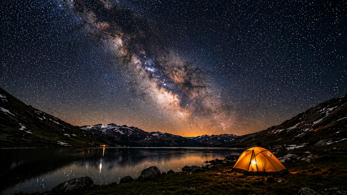 Astrofotografia de paisagem